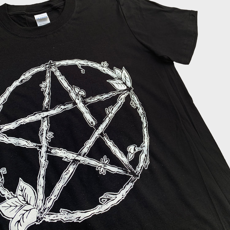 Nature Pentacle Black T-shirt