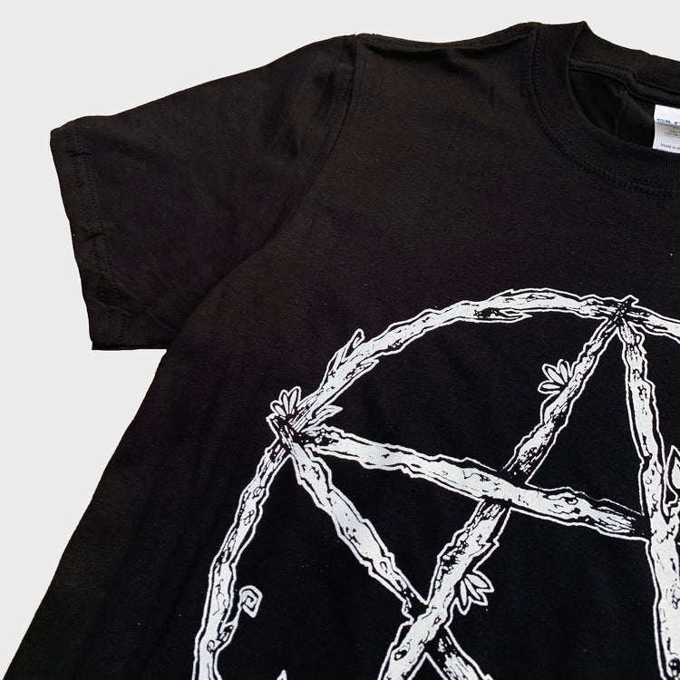 Nature Pentacle Black T-shirt
