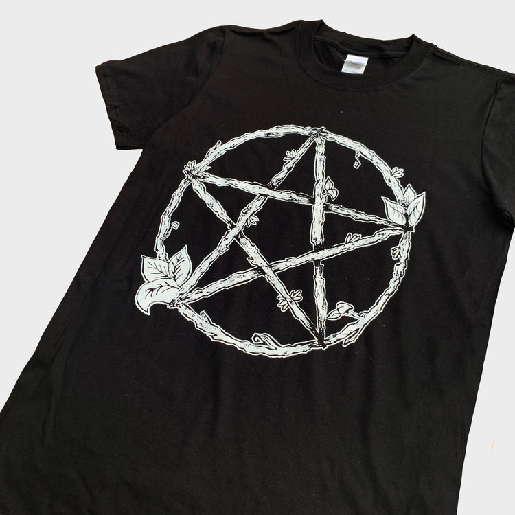 Nature Pentacle Black T-shirt