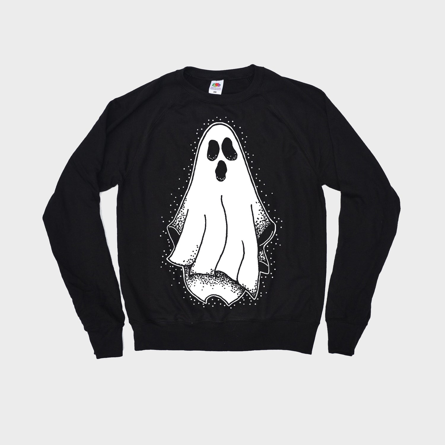 Spooky Ghost Black Sweatshirt - Free Shipping - iimvclothing