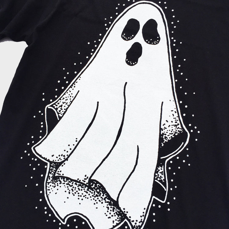 Spooky Ghost Black Sweatshirt - Free Shipping - iimvclothing