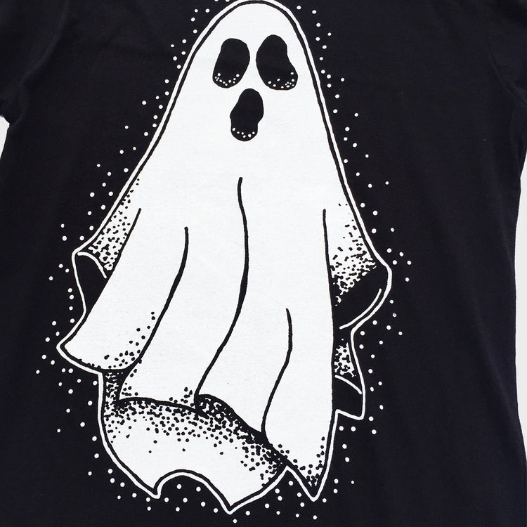 Spooky Ghost Black Sweatshirt - Free Shipping - iimvclothing