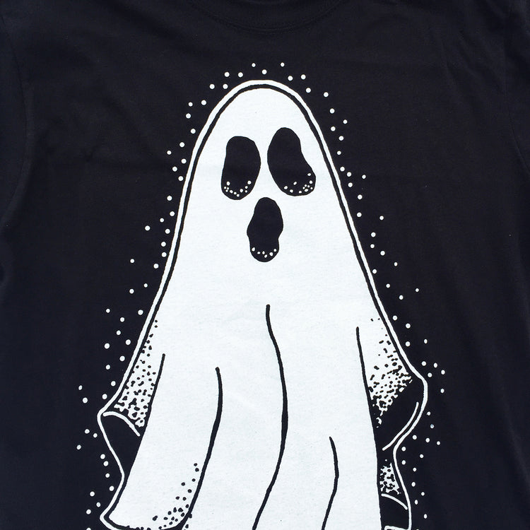 Spooky Ghost Black Sweatshirt - Free Shipping - iimvclothing