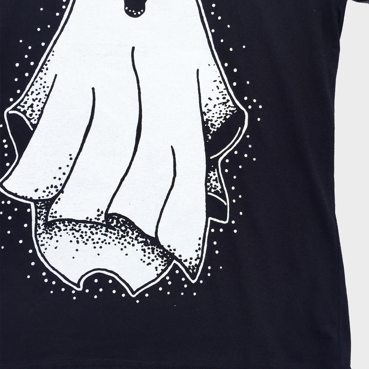 Spooky Ghost Black Sweatshirt - Free Shipping - iimvclothing