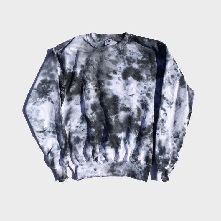 Grey/Black Tie Dye Sweatshirt - Free Shipping - iimvclothing