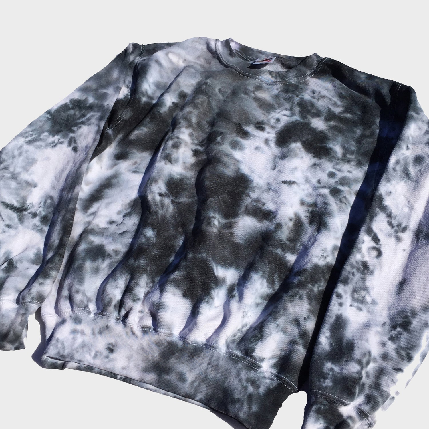 Grey/Black Tie Dye Sweatshirt - Free Shipping - iimvclothing