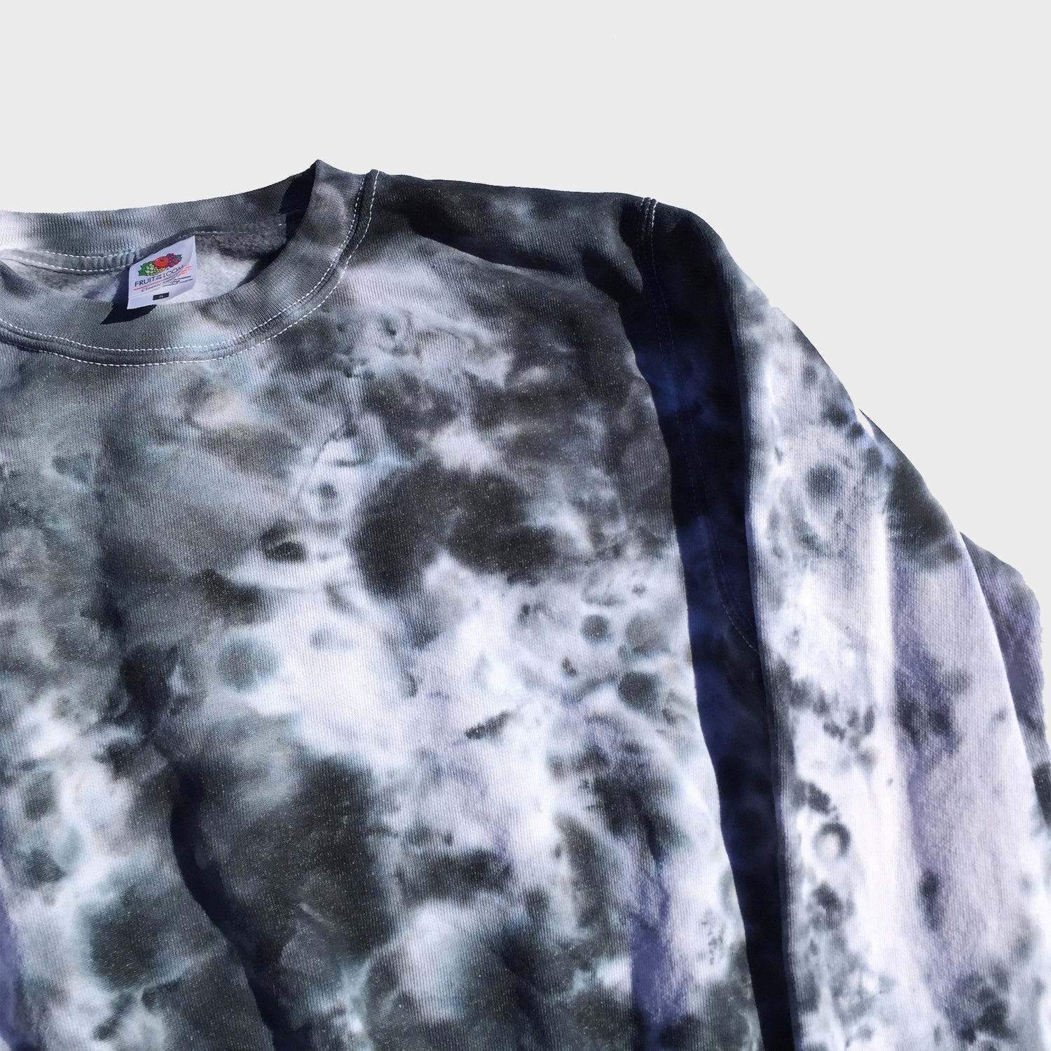 Grey/Black Tie Dye Sweatshirt - Free Shipping - iimvclothing
