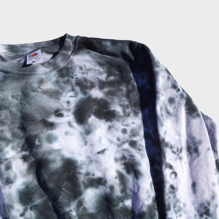 Grey/Black Tie Dye Sweatshirt - Free Shipping - iimvclothing