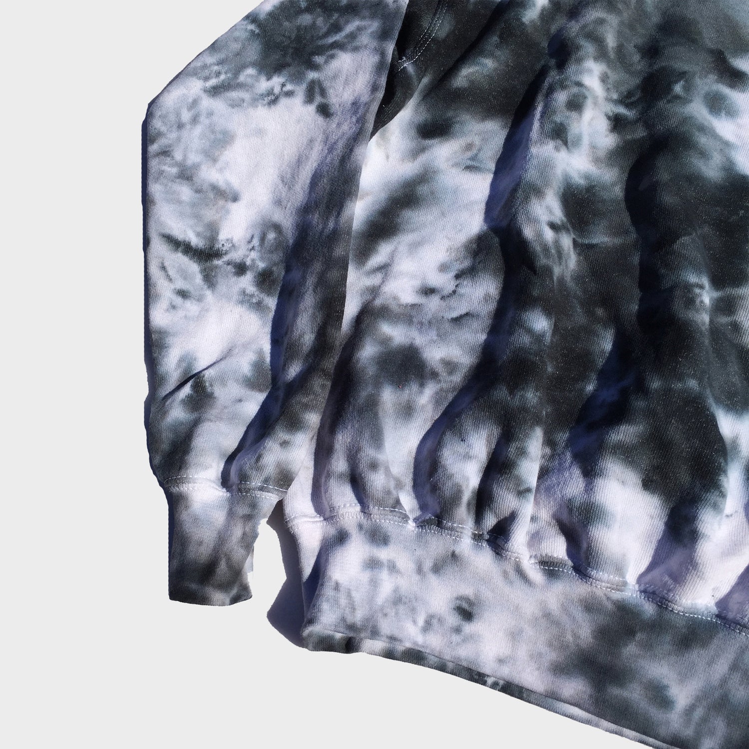 Grey/Black Tie Dye Sweatshirt - Free Shipping - iimvclothing