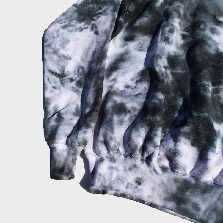 Grey/Black Tie Dye Sweatshirt - Free Shipping - iimvclothing