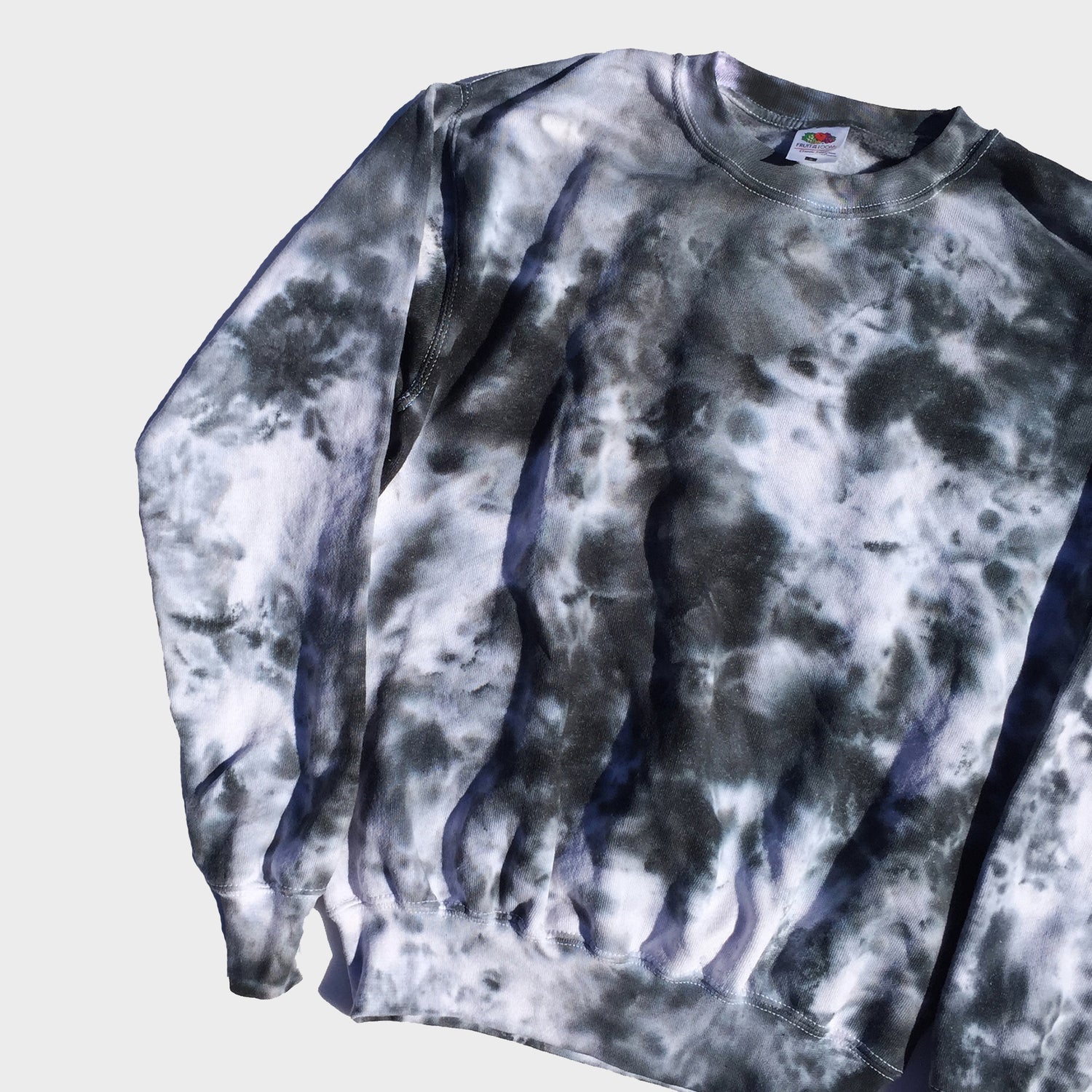 Grey/Black Tie Dye Sweatshirt - Free Shipping - iimvclothing