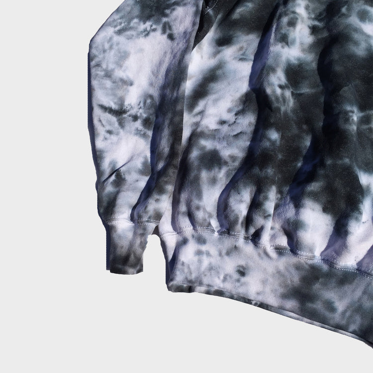 Grey/Black Tie Dye Sweatshirt - Free Shipping - iimvclothing