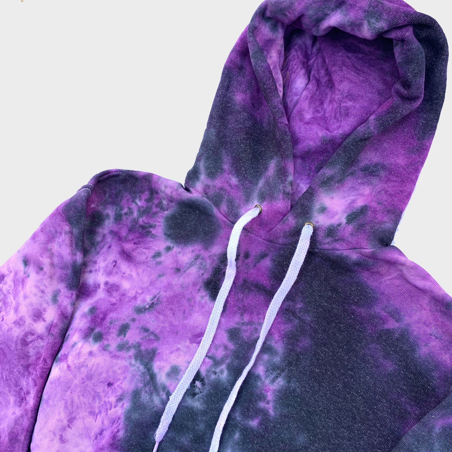 Purple/Black Hoodie Tie Dye Set - Free Shipping - iimvclothing