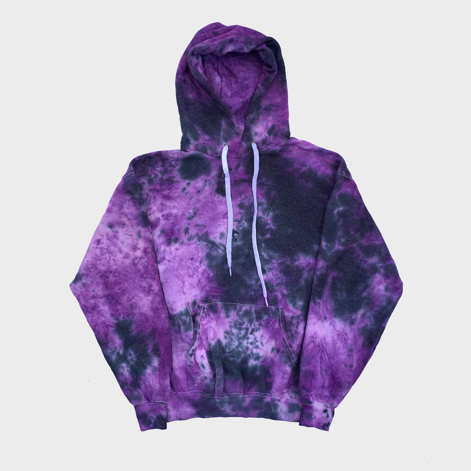 Purple/Black Hoodie Tie Dye Set - Free Shipping - iimvclothing