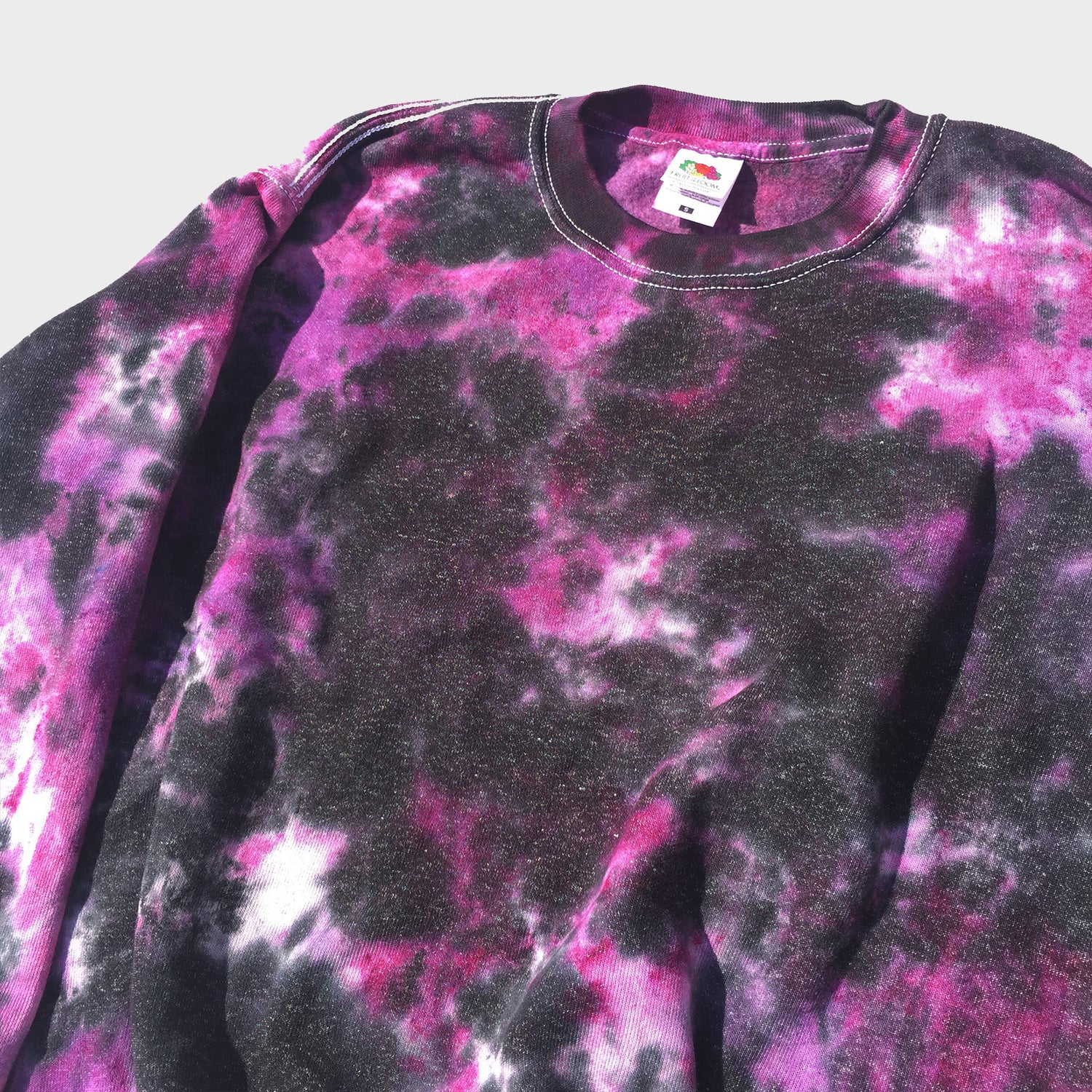 Purple/Black Tie Dye Sweatshirt - Free Shipping - iimvclothing