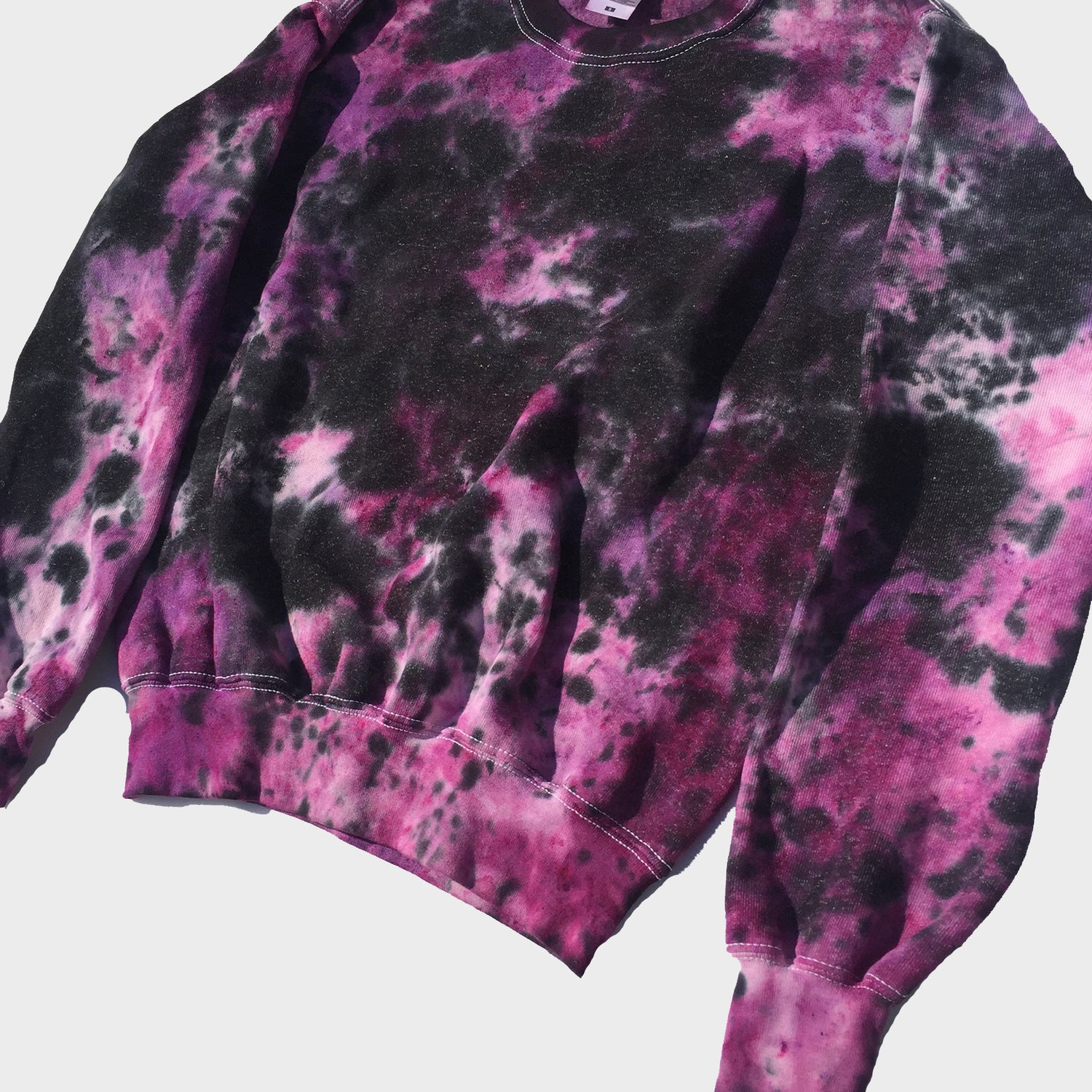 Purple/Black Tie Dye Sweatshirt - Free Shipping - iimvclothing