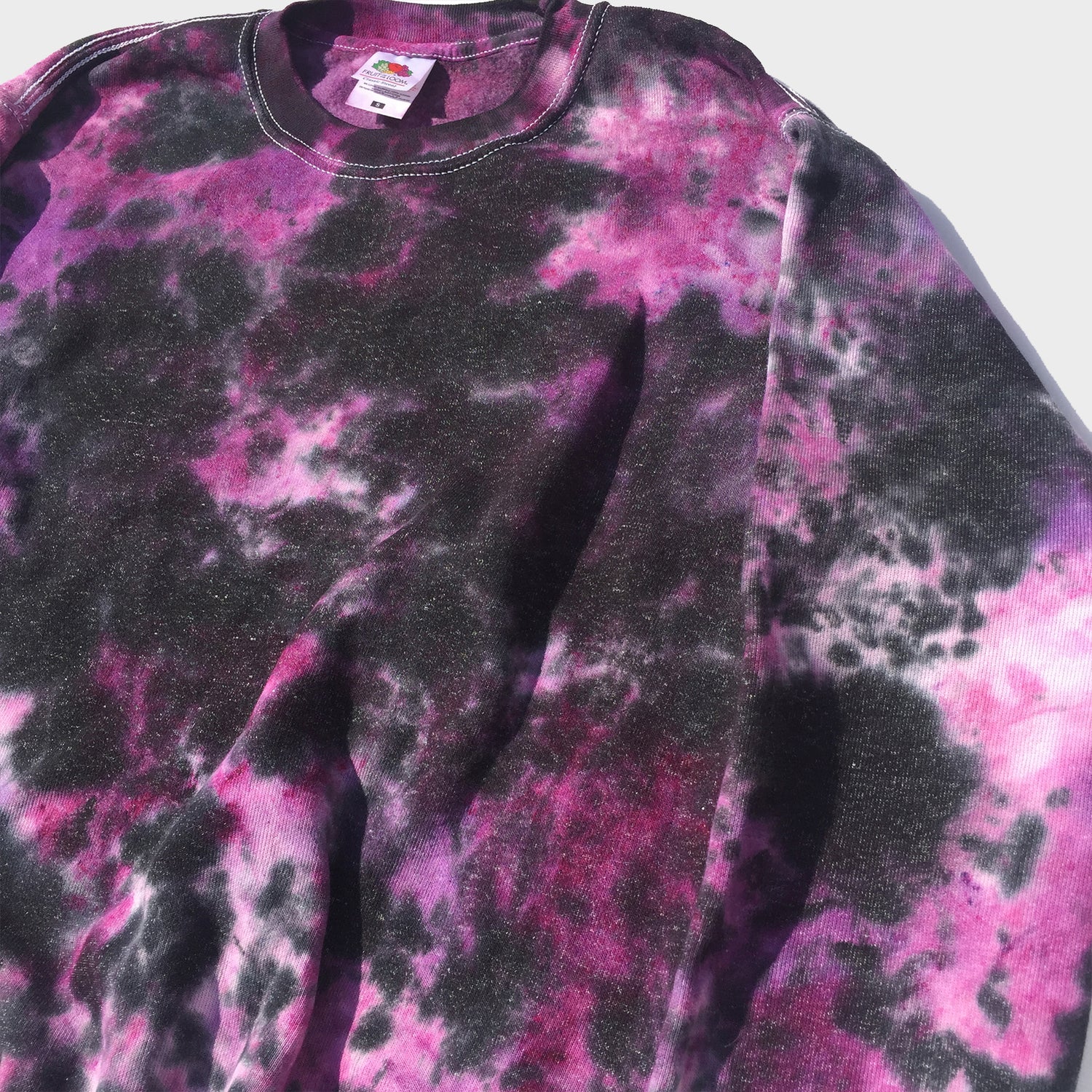 Purple/Black Tie Dye Sweatshirt - Free Shipping - iimvclothing
