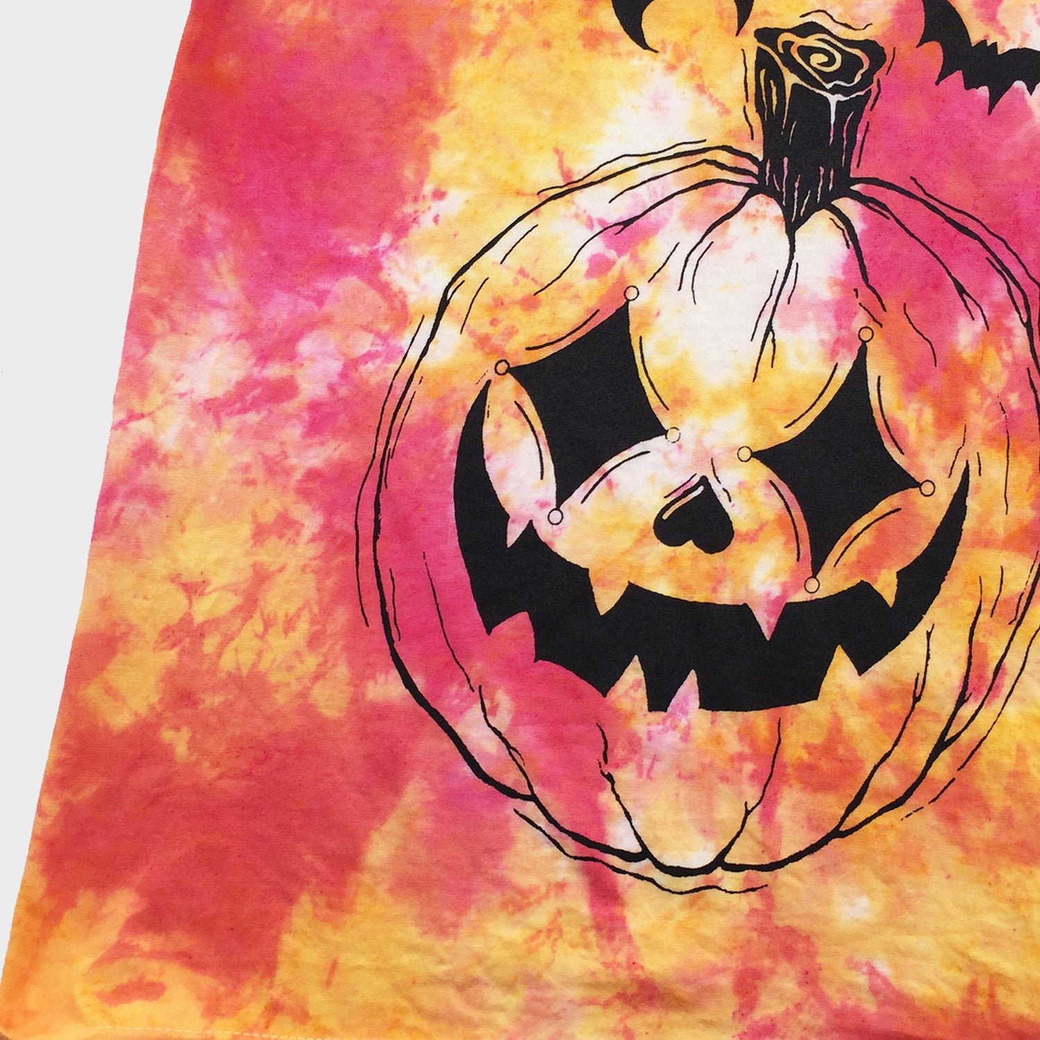 Pumpkin Harlequin Red/Yellow Tie Dye Sweatshirt - Free Shipping - iimvclothing