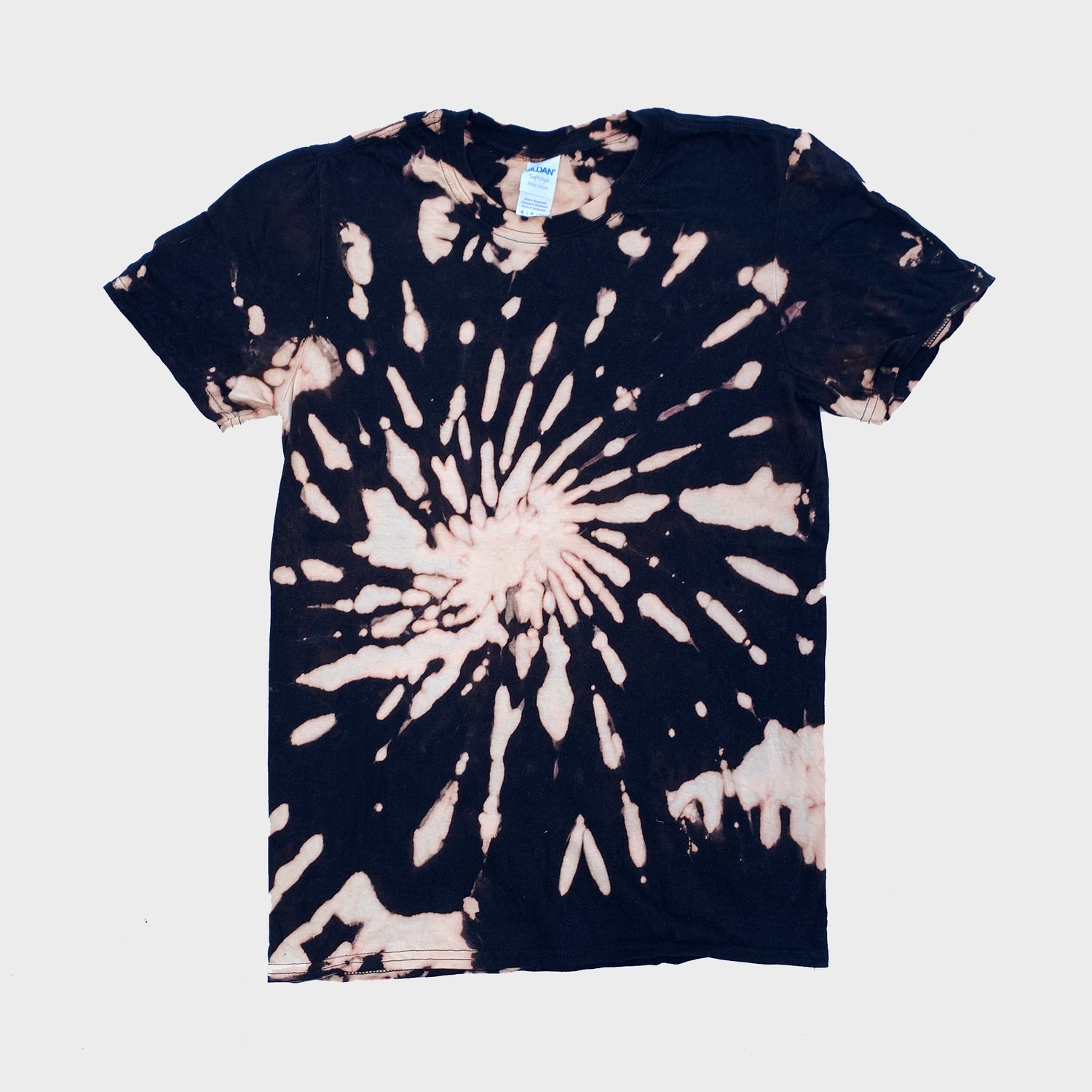 Acid Burned Spiral Tie Dye T-shirt - Free Shipping - iimvclothing
