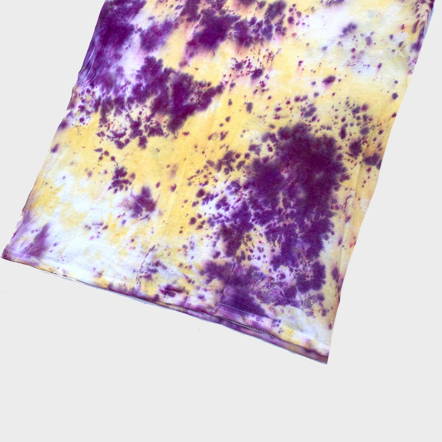 Purple/Yellow Tie Dye T-shirt - Free Shipping - iimvclothing