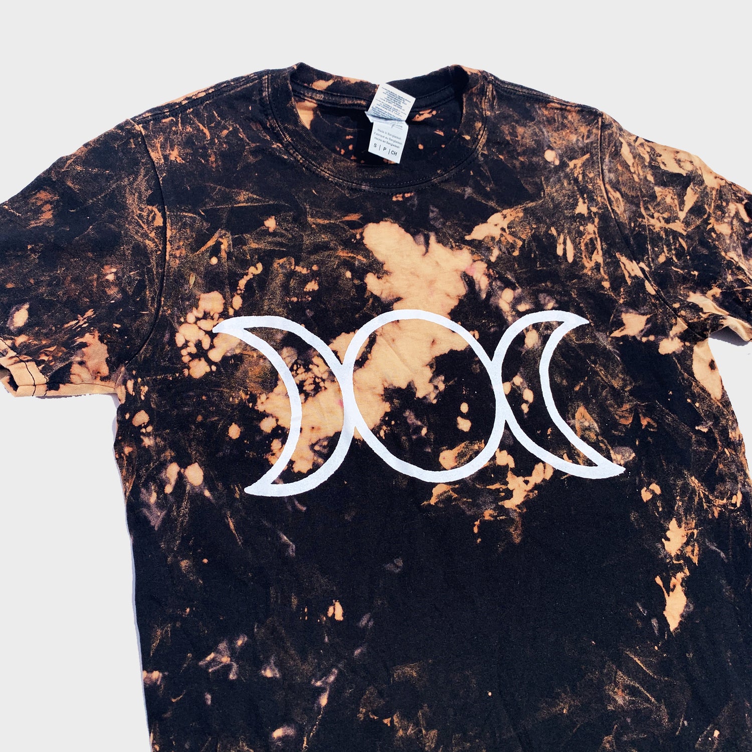 Mother Maiden Crone Acid Burned Tie Dye T-shirt - Free Shipping - iimvclothing