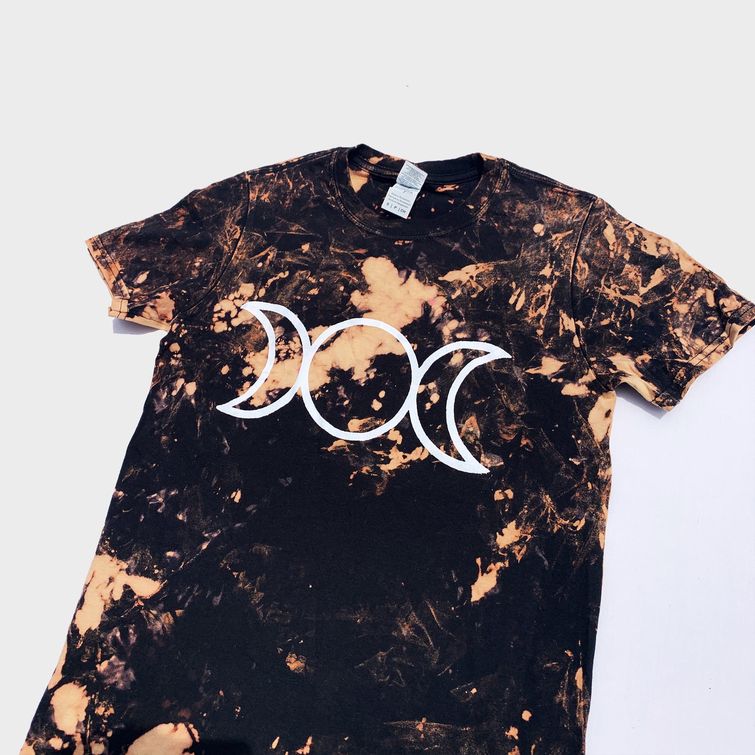 Mother Maiden Crone Acid Burned Tie Dye T-shirt - Free Shipping - iimvclothing