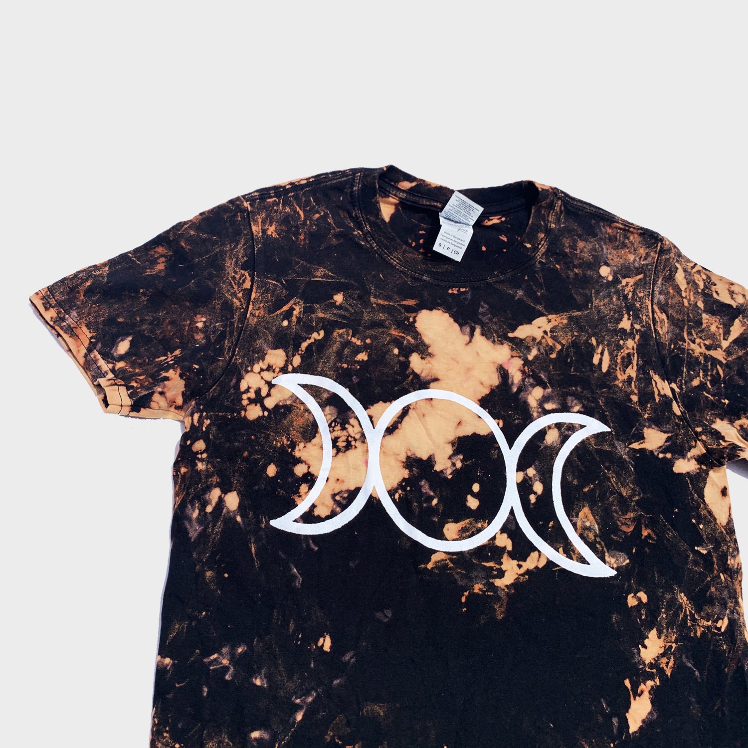 Mother Maiden Crone Acid Burned Tie Dye T-shirt - Free Shipping - iimvclothing