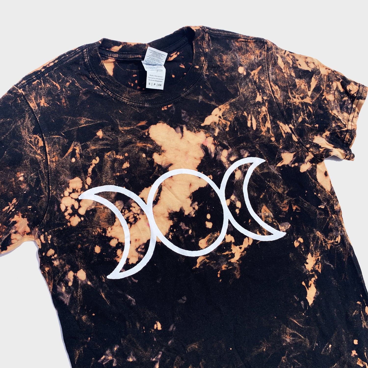 Mother Maiden Crone Acid Burned Tie Dye T-shirt - Free Shipping - iimvclothing