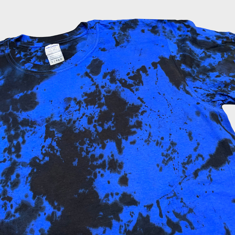 Dark Blue/Black Tie Dye T-shirt