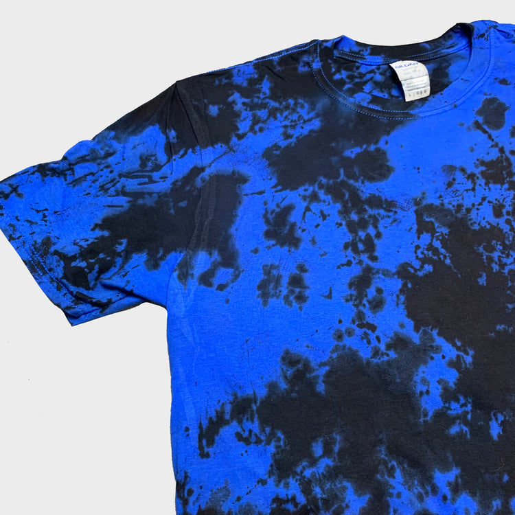 Dark Blue/Black Tie Dye T-shirt