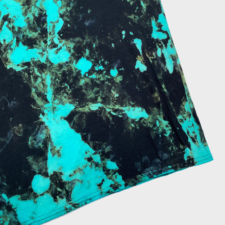 Blue/Black Reverse Tie Dye T-shirt - Free Shipping - iimvclothing