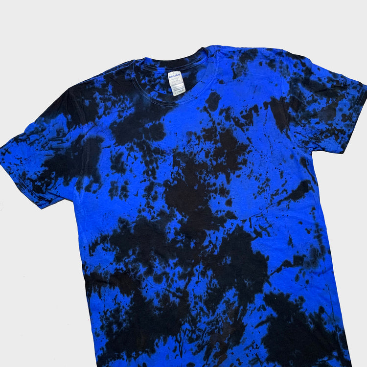 Dark Blue/Black Tie Dye T-shirt