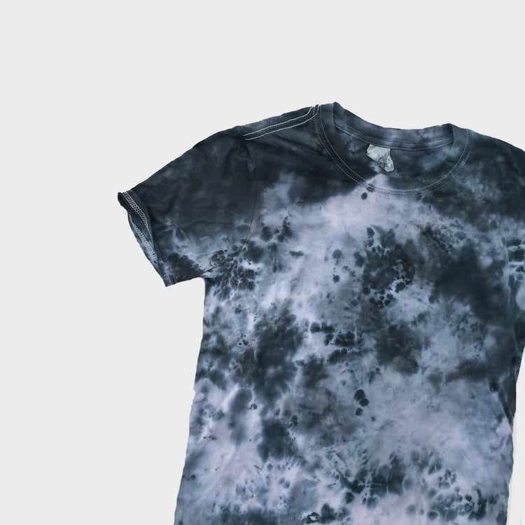 Grey/Black Tie Dye T-shirt - Free Shipping - iimvclothing