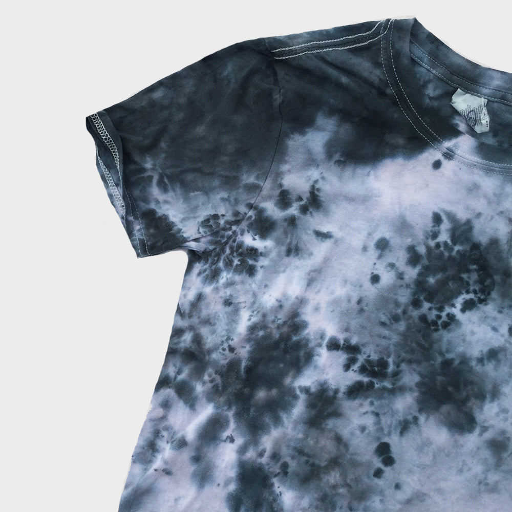 Grey/Black Tie Dye T-shirt - Free Shipping - iimvclothing