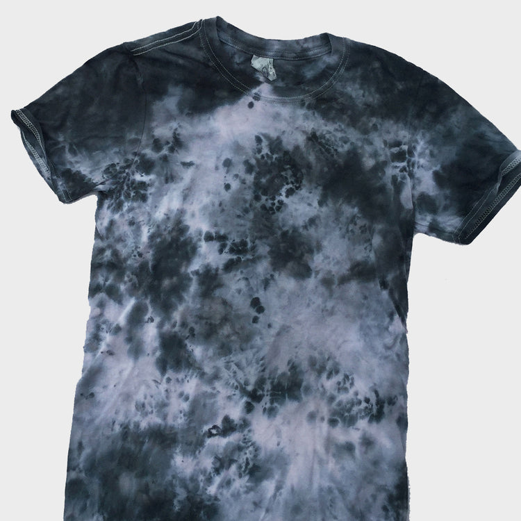 Grey/Black Tie Dye T-shirt - Free Shipping - iimvclothing