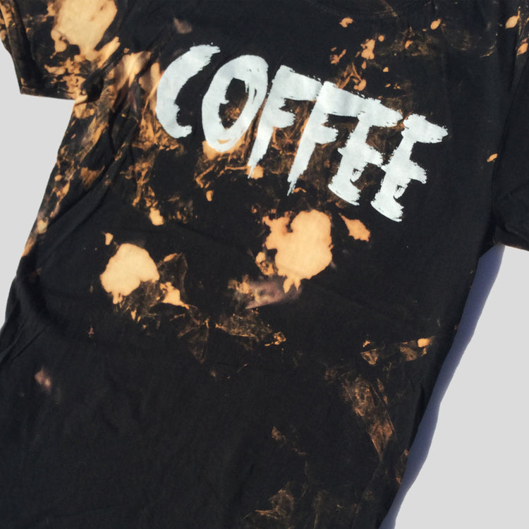 Coffee Acid Burned Tie Dye T-shirt - Free Shipping - iimvclothing