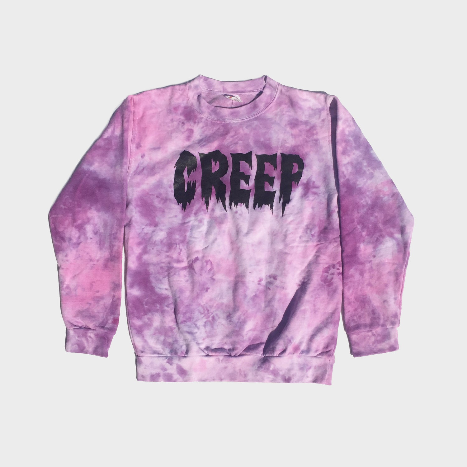 Creep Pink/Purple Tie Dye Sweatshirt - Free Shipping - iimvclothing