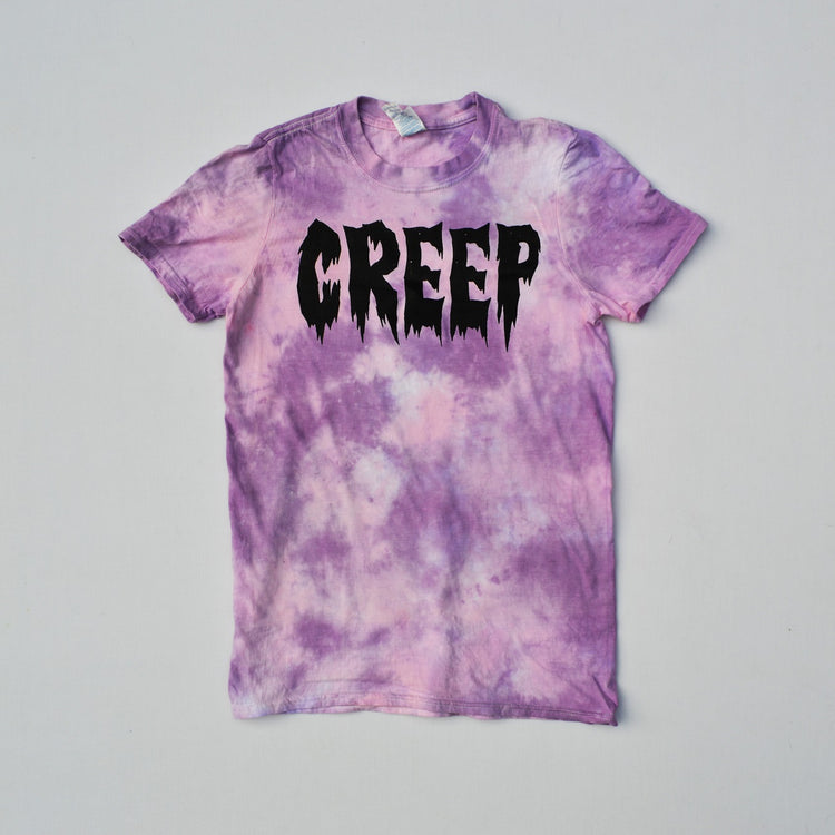 Creep Pink/Purple Tie Dye T-shirt - Free Shipping - iimvclothing
