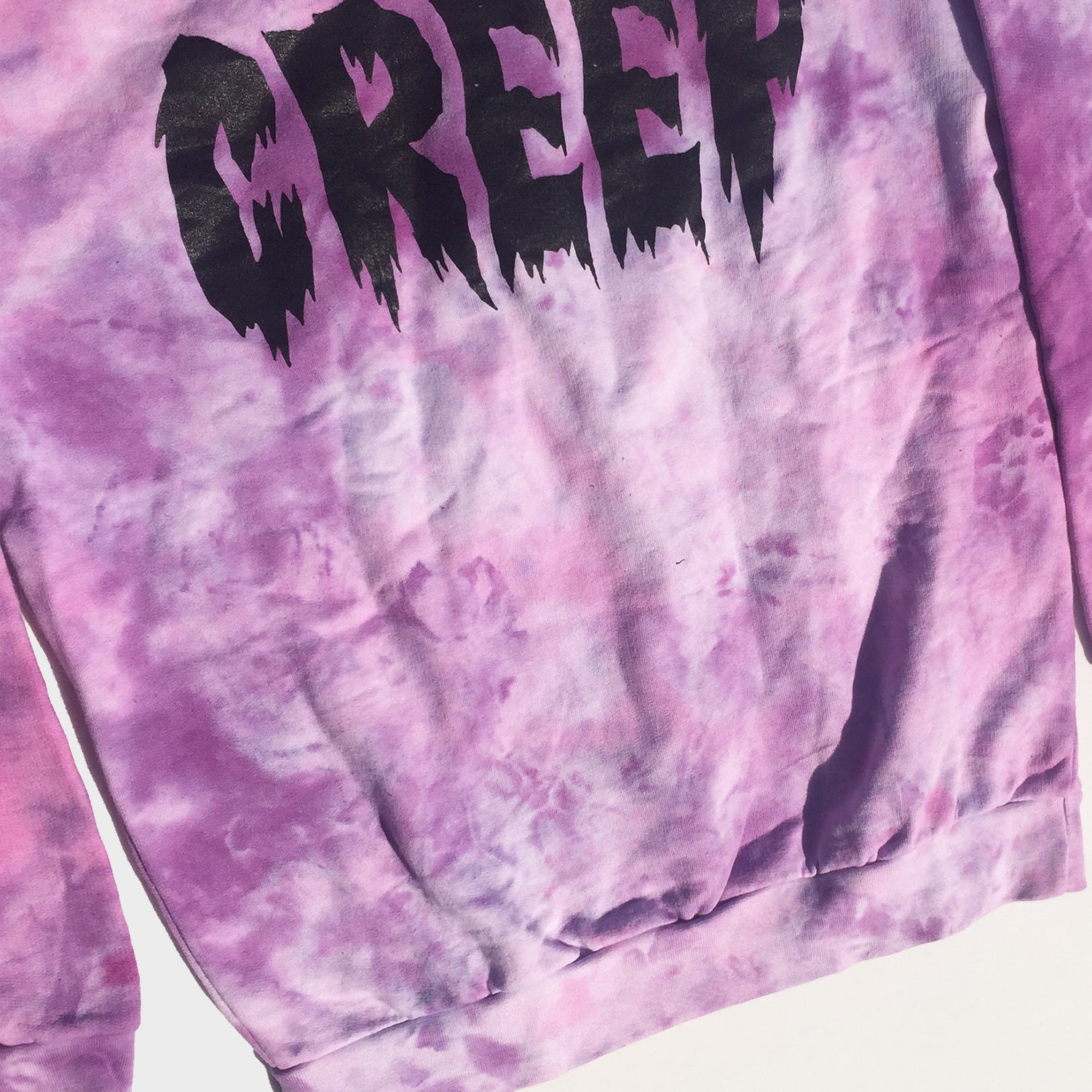 Creep Pink/Purple Tie Dye Sweatshirt - Free Shipping - iimvclothing
