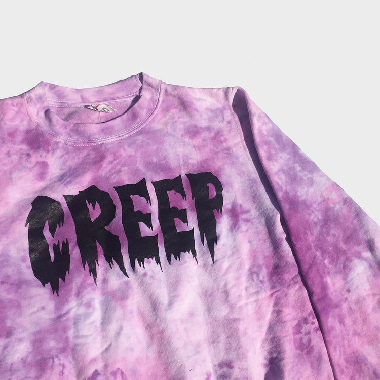Creep Pink/Purple Tie Dye Sweatshirt - Free Shipping - iimvclothing