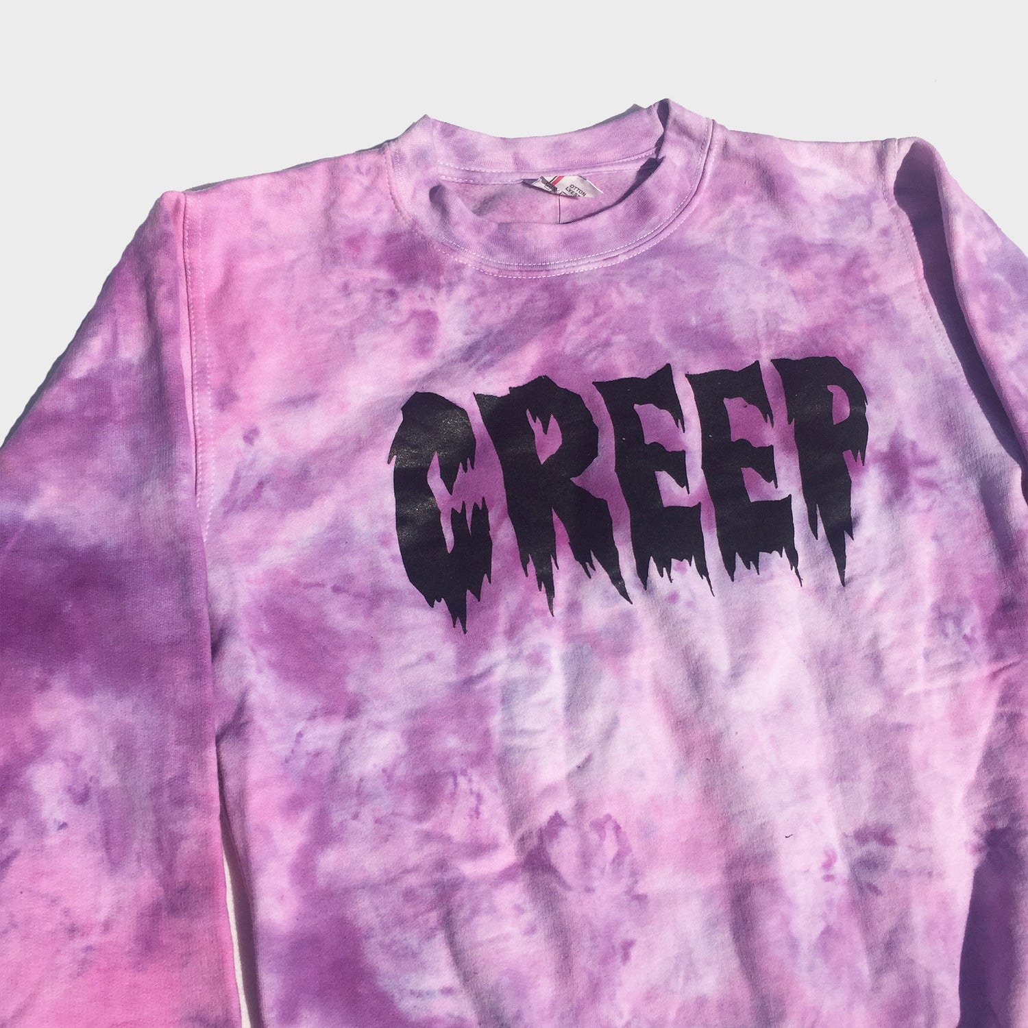 Creep Pink/Purple Tie Dye Sweatshirt - Free Shipping - iimvclothing