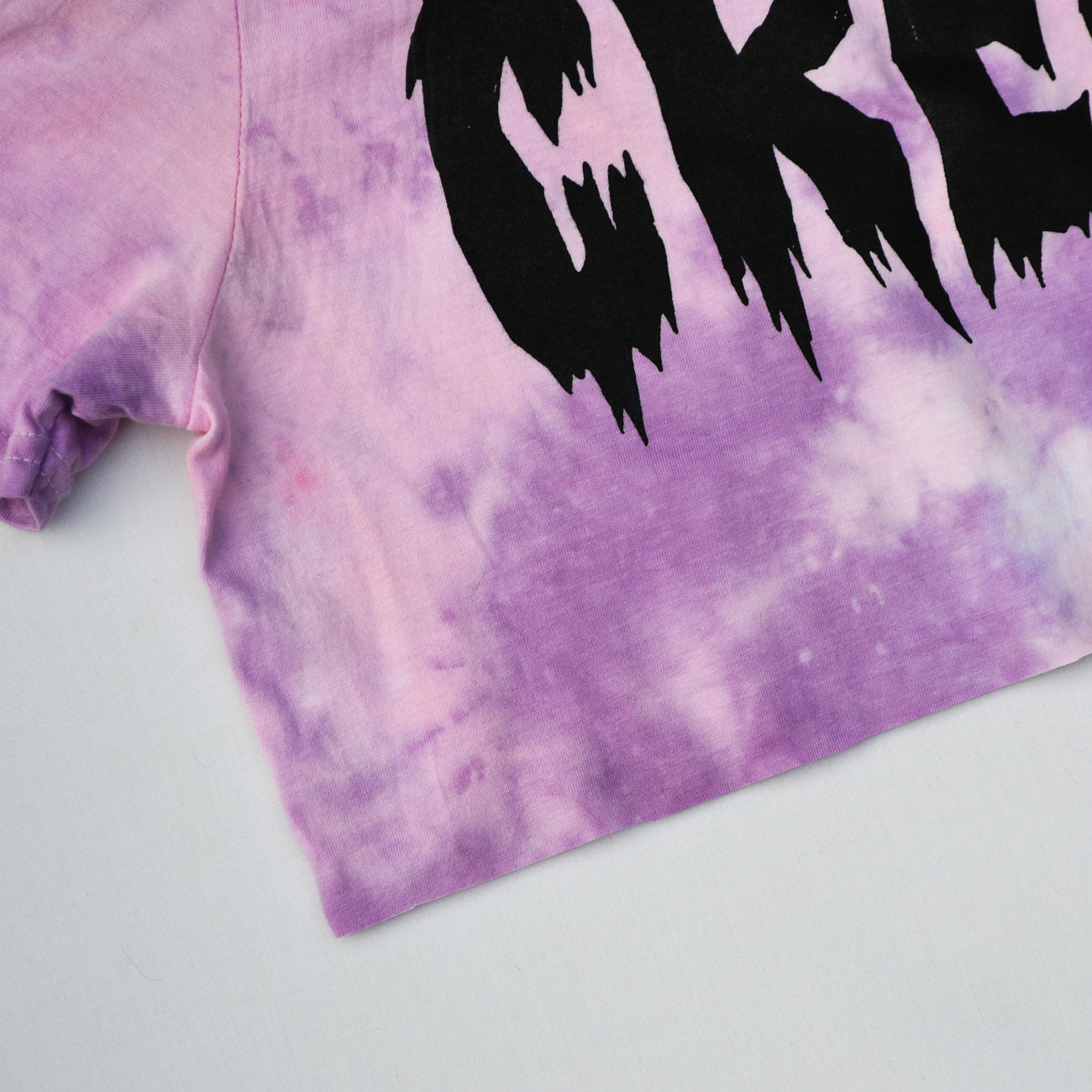 Creep Pink/Purple Tie Dye Crop Top - Free Shipping - iimvclothing