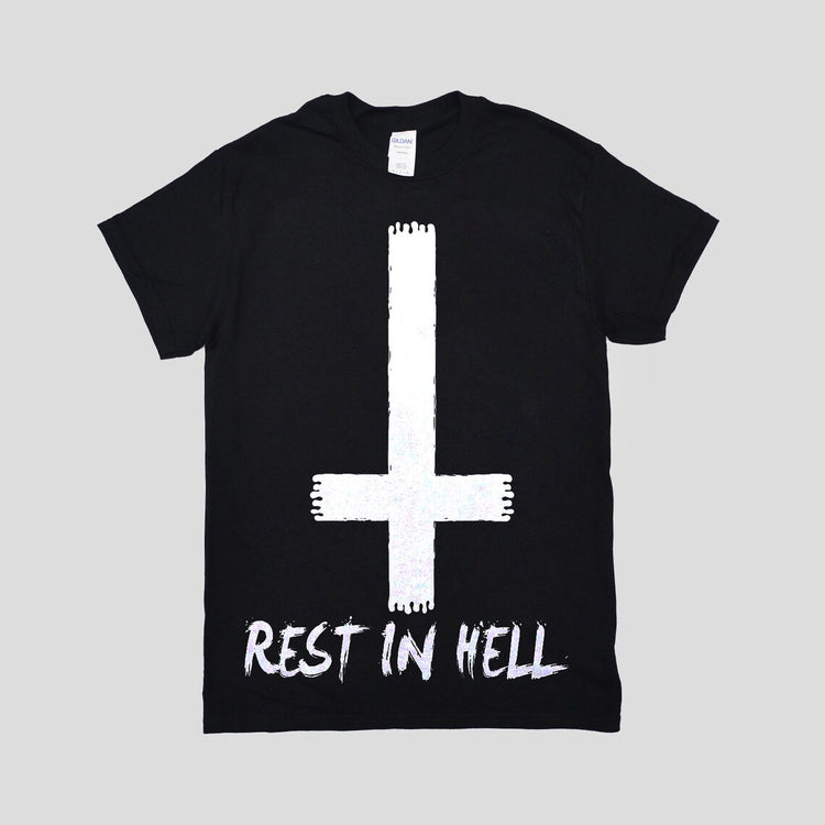 Rest In Hell Black T-shirt
