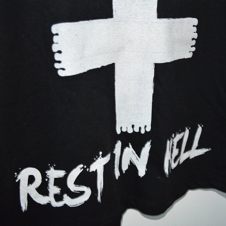 Rest In Hell Black T-shirt