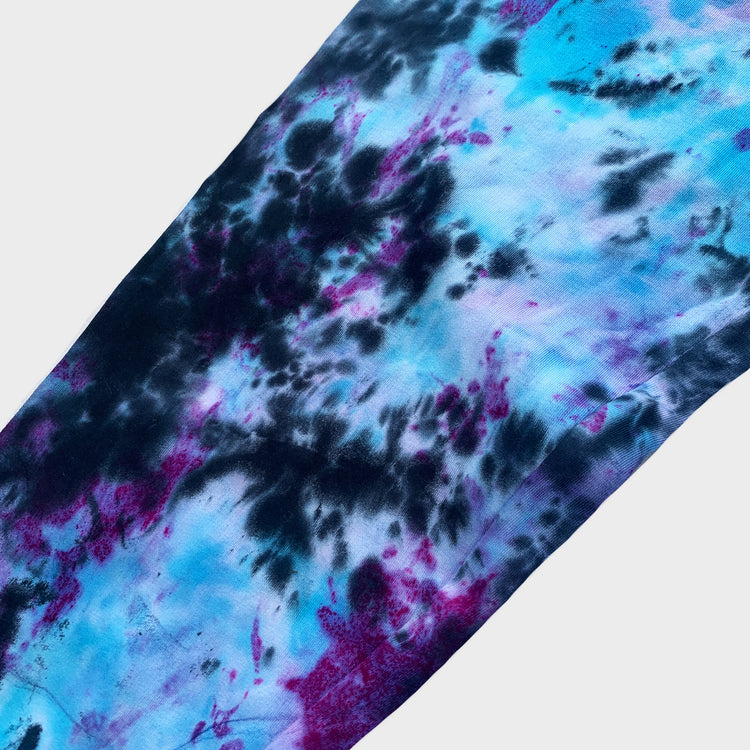 Blue/Purple/Black Tie Dye Jogging Pants (Joggers) - Free Shipping - iimvclothing