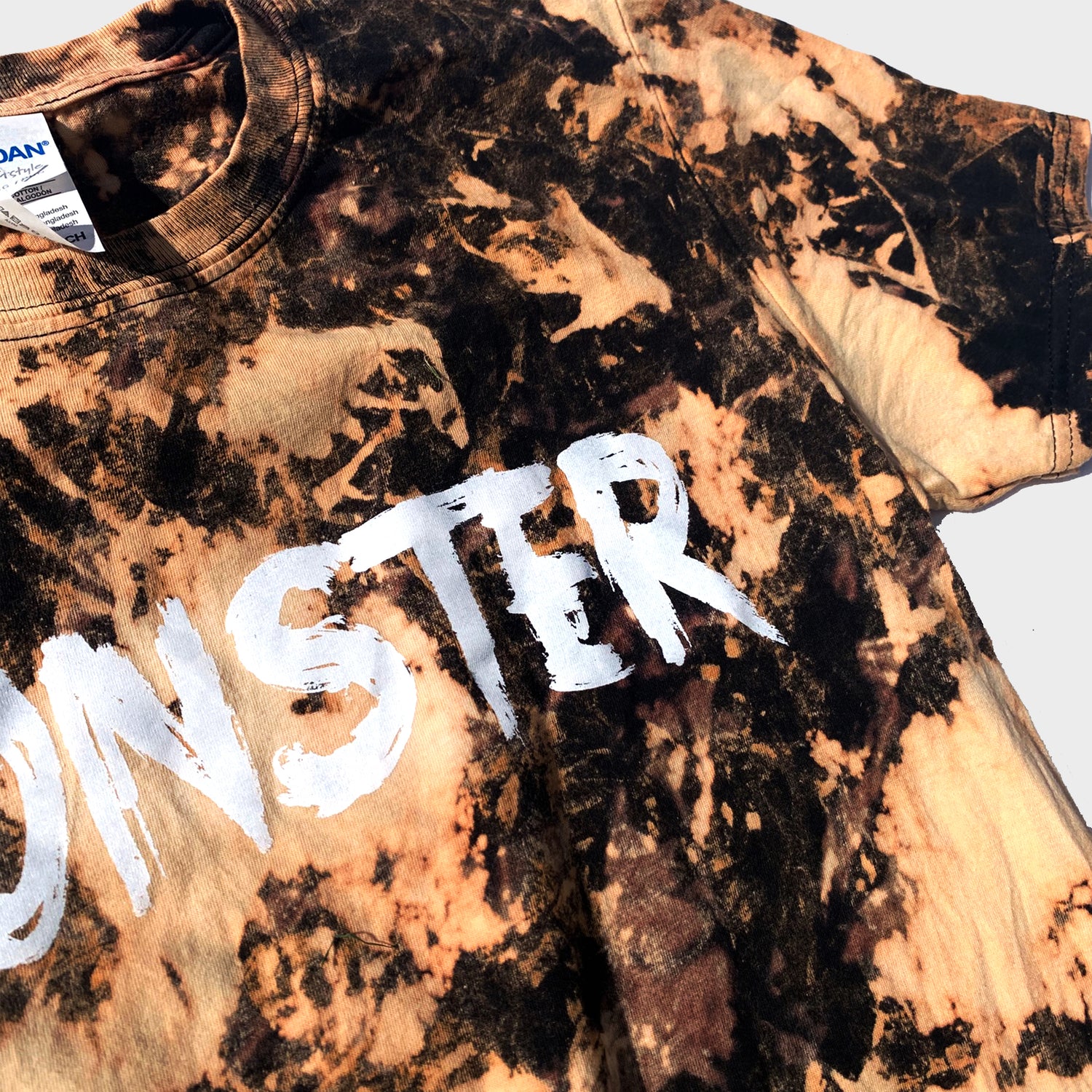 Monster Acid Burned Tie Dye T-shirt - Free Shipping - iimvclothing