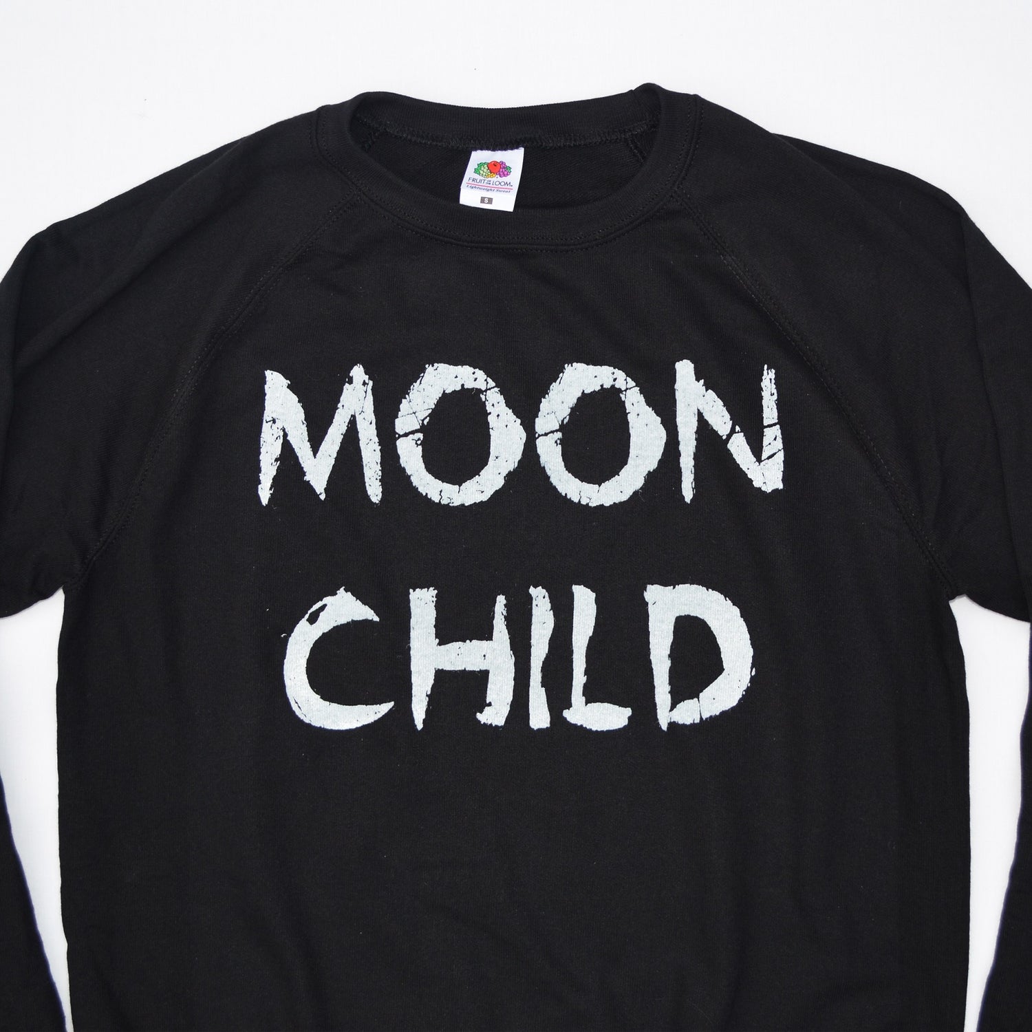 Moon Child Black Sweatshirt - Free Shipping - iimvclothing