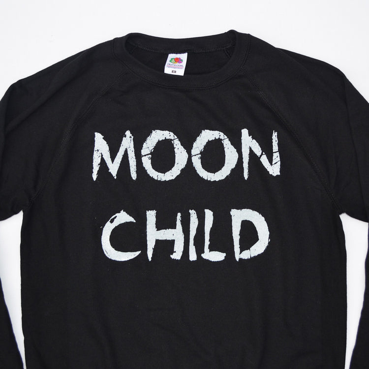 Moon Child Black Sweatshirt - Free Shipping - iimvclothing