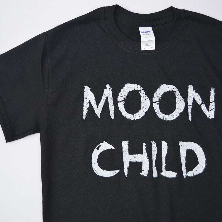 Moon Child Black T-shirt - Free Shipping - iimvclothing