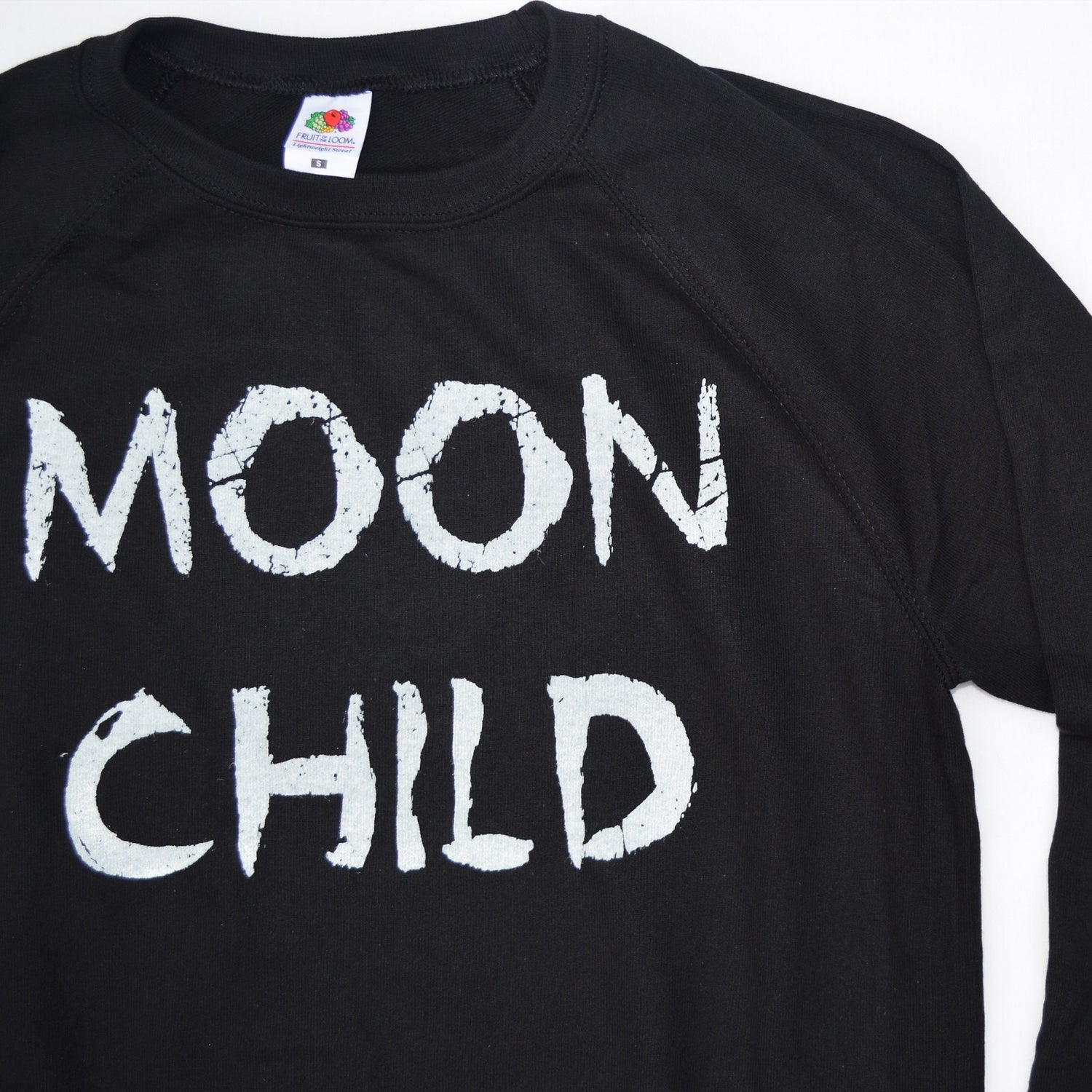Moon Child Black Sweatshirt - Free Shipping - iimvclothing